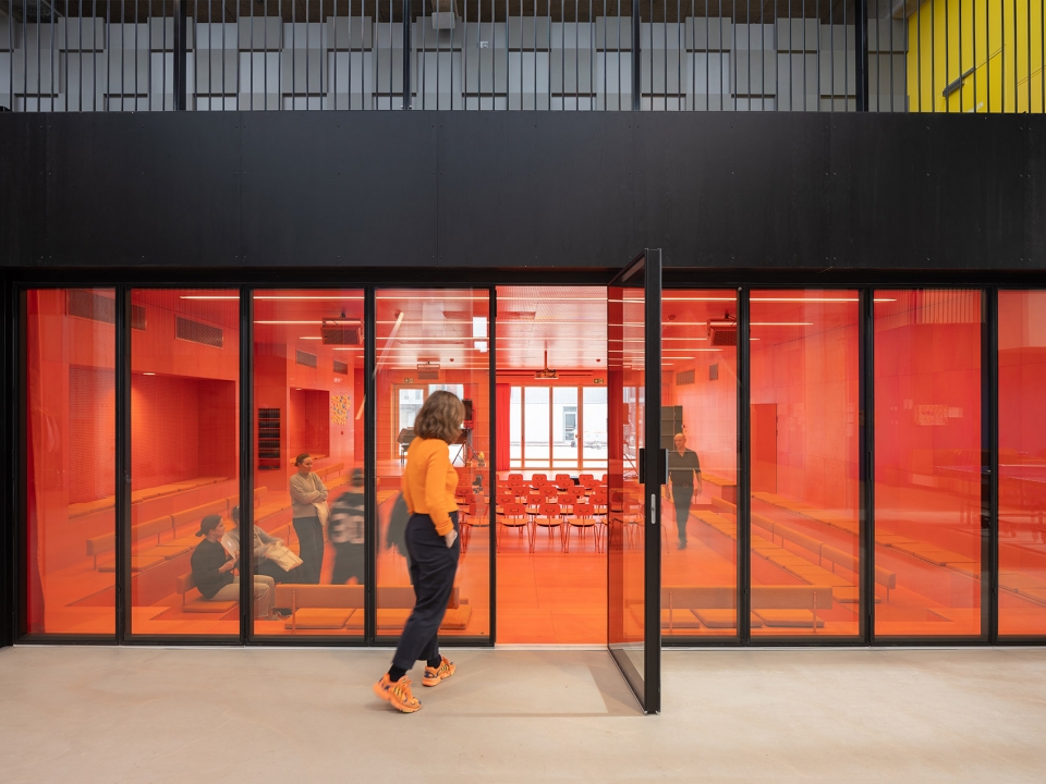 roskilde festival folk high school by mvrdv cobe