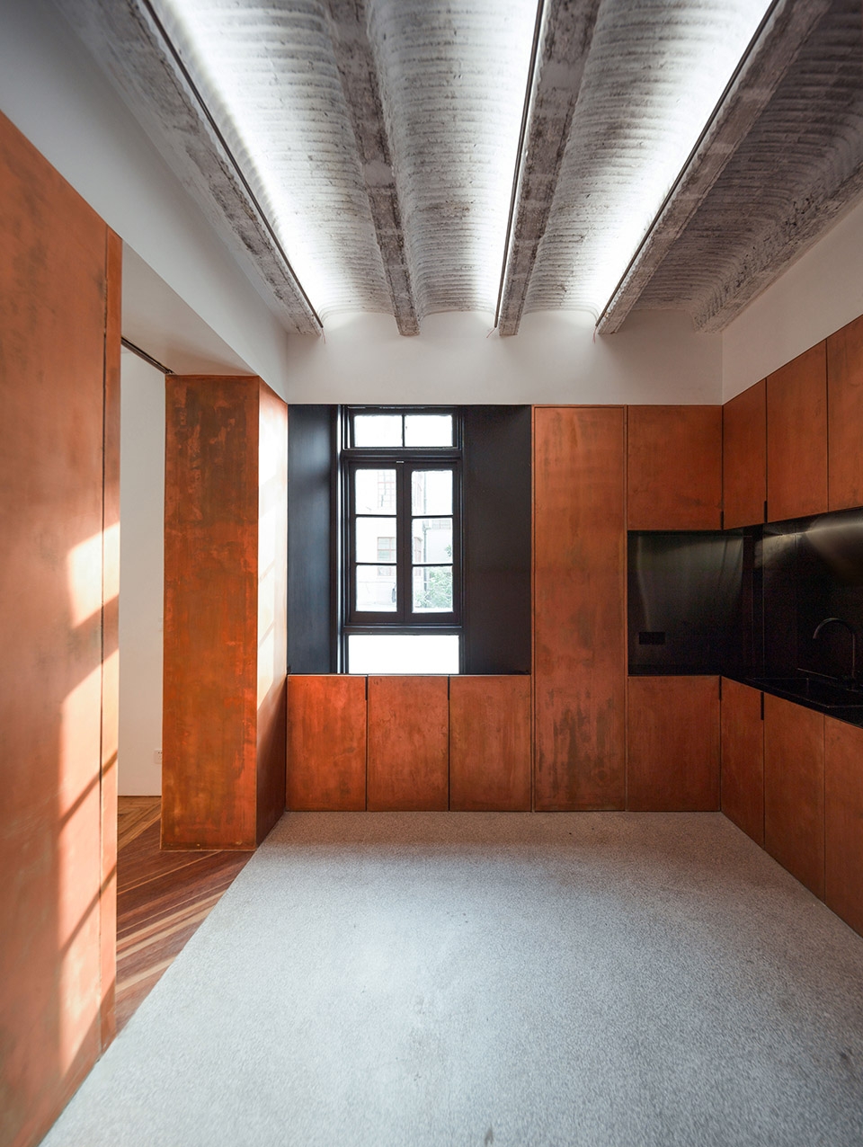 blackstone apartment gallery office china by atelier zeros