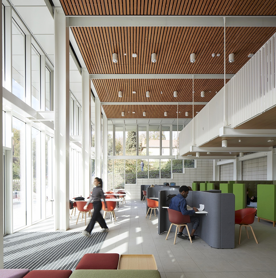 teaching and learning building of university of nottingham by make architects