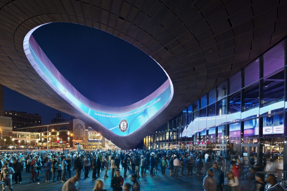 the barclays center by shop architects