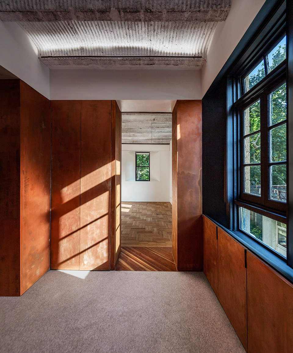 blackstone apartment gallery office china by atelier zeros