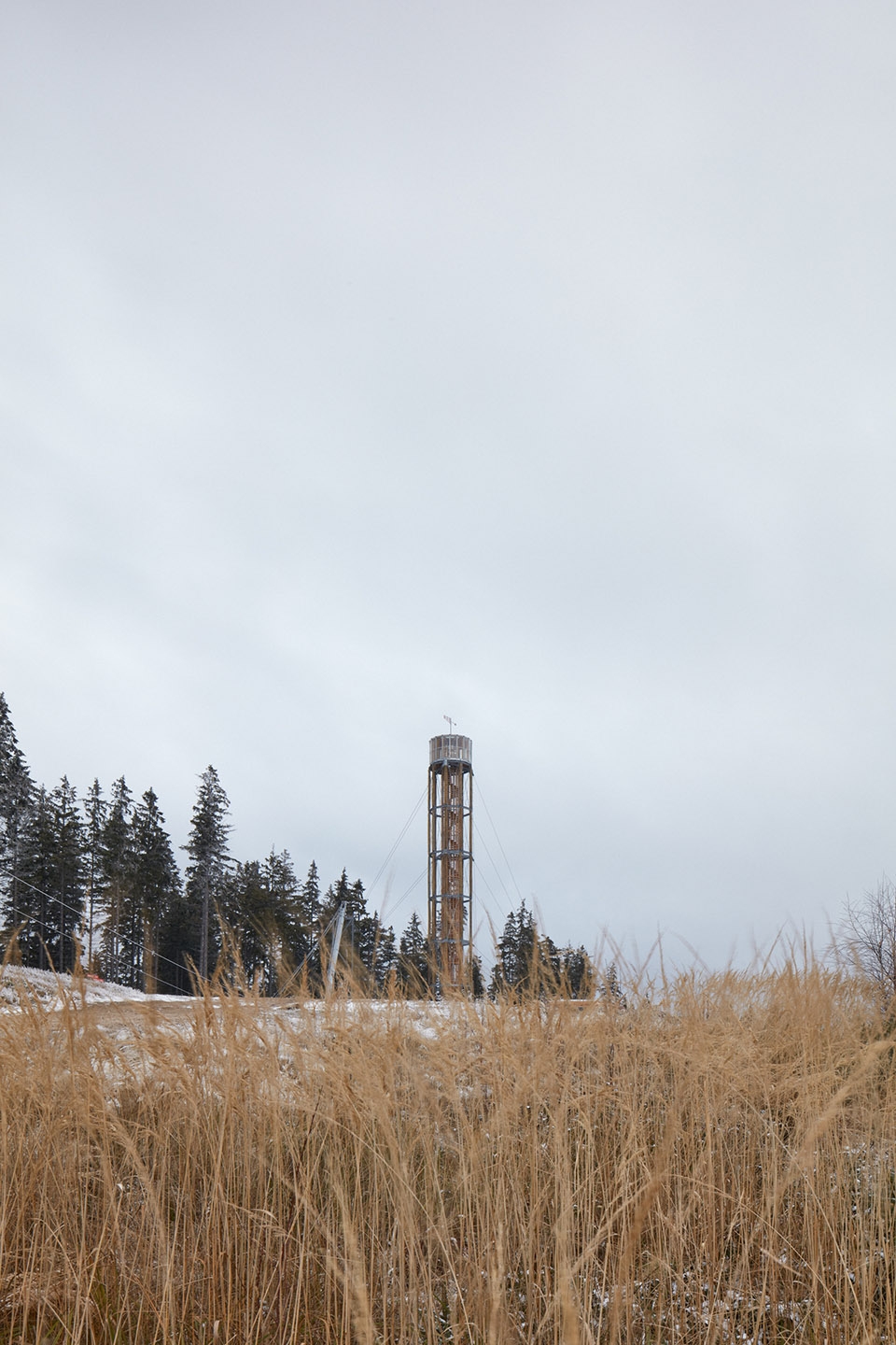 lookout tower at kralicak by hut architektury martin rajnis s r o