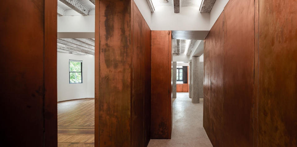 blackstone apartment gallery office china by atelier zeros