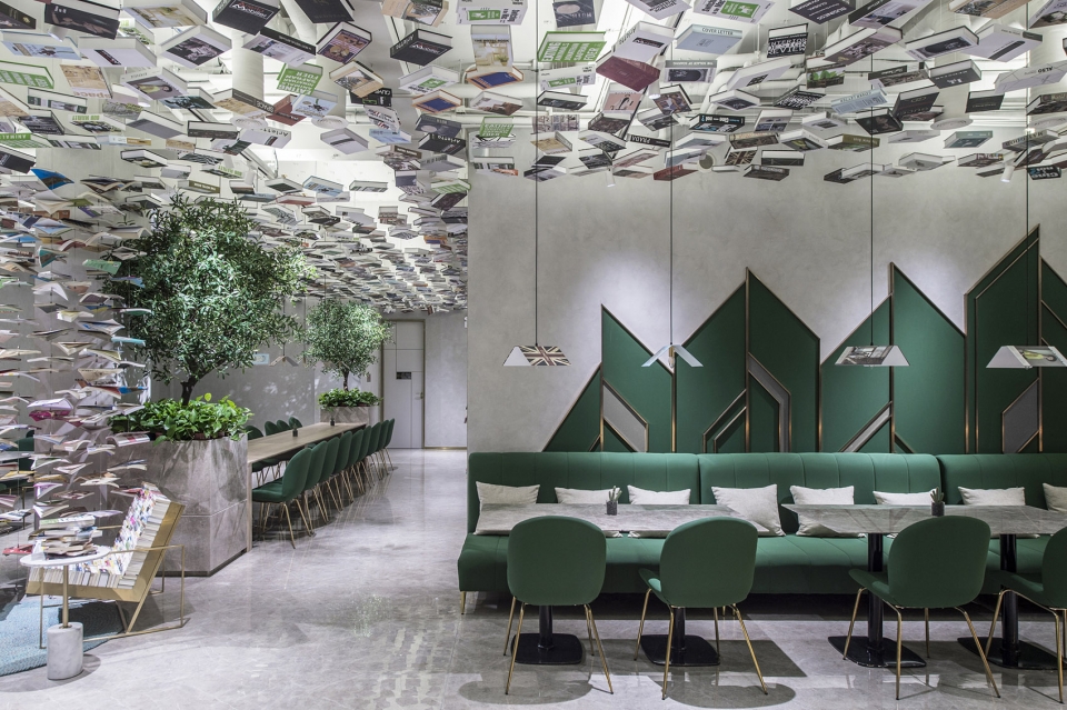 in the spring of the new magazine coffee china by shanghai eni decoration design engineering co ltd