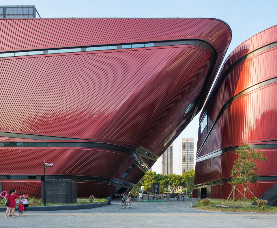 龙岗文化中心,深圳 / mecanoo