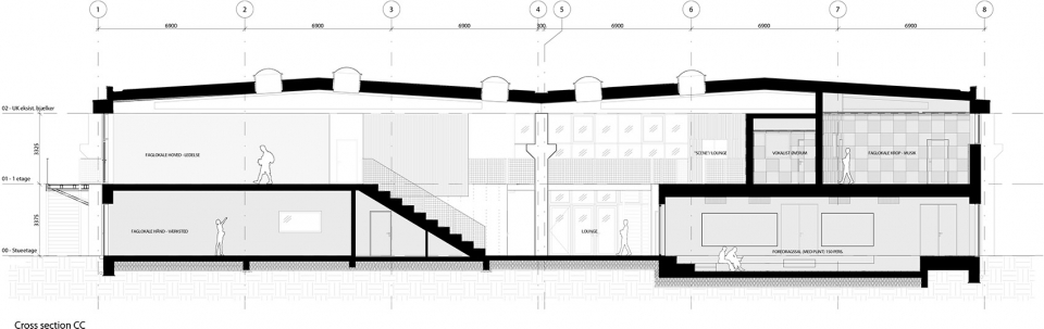 roskilde festival folk high school by mvrdv cobe