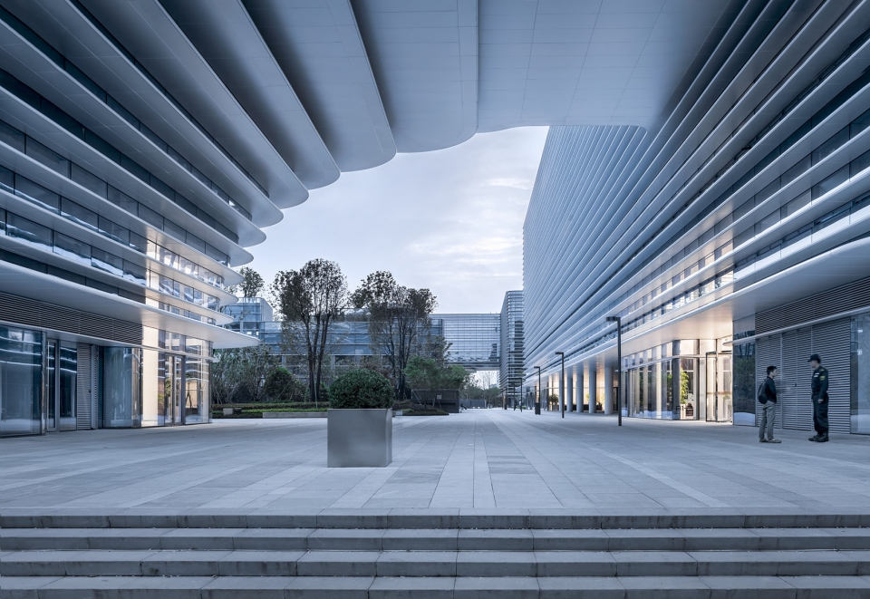 construction records of hangzhou xixi green office complex china by gad