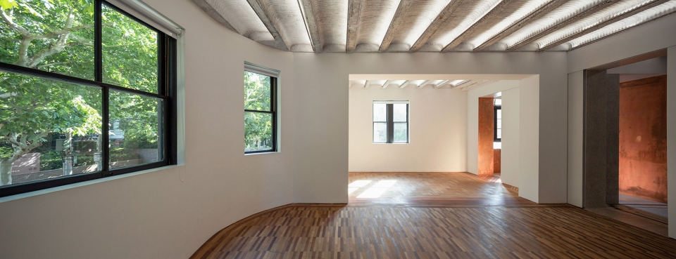 blackstone apartment gallery office china by atelier zeros