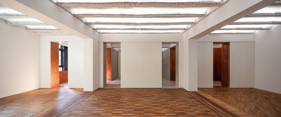 blackstone apartment gallery office china by atelier zeros