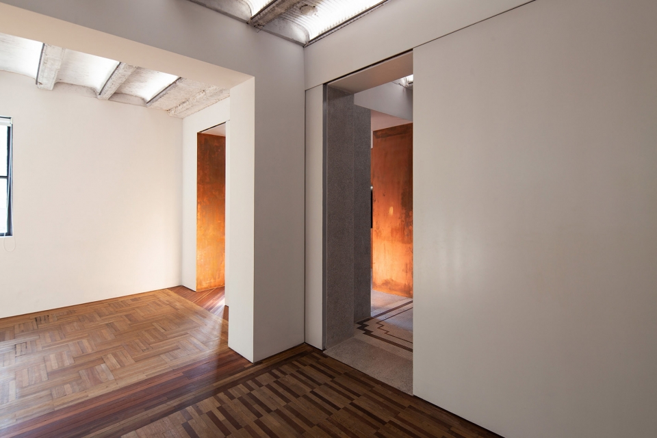 blackstone apartment gallery office china by atelier zeros