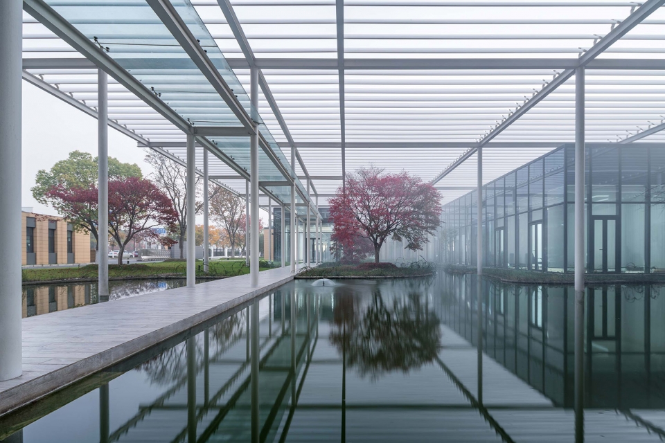 xinsu group rd center china by minax architects