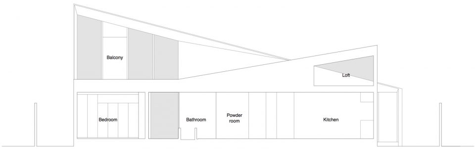 topological folding house by takashi yamaguchi associates