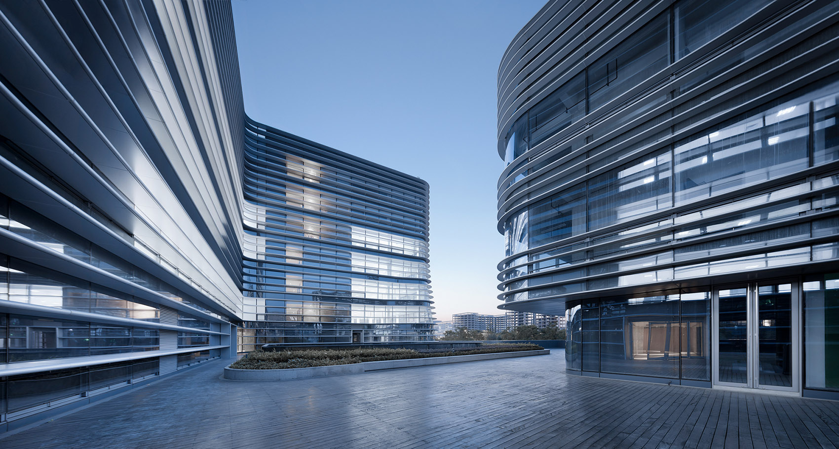 Xinxi Building Construction Records of Hangzhou Xixi Green Office Complex, China by ...