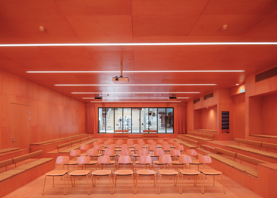 roskilde festival folk high school by mvrdv cobe