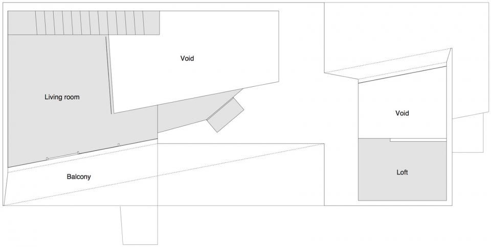 topological folding house by takashi yamaguchi associates