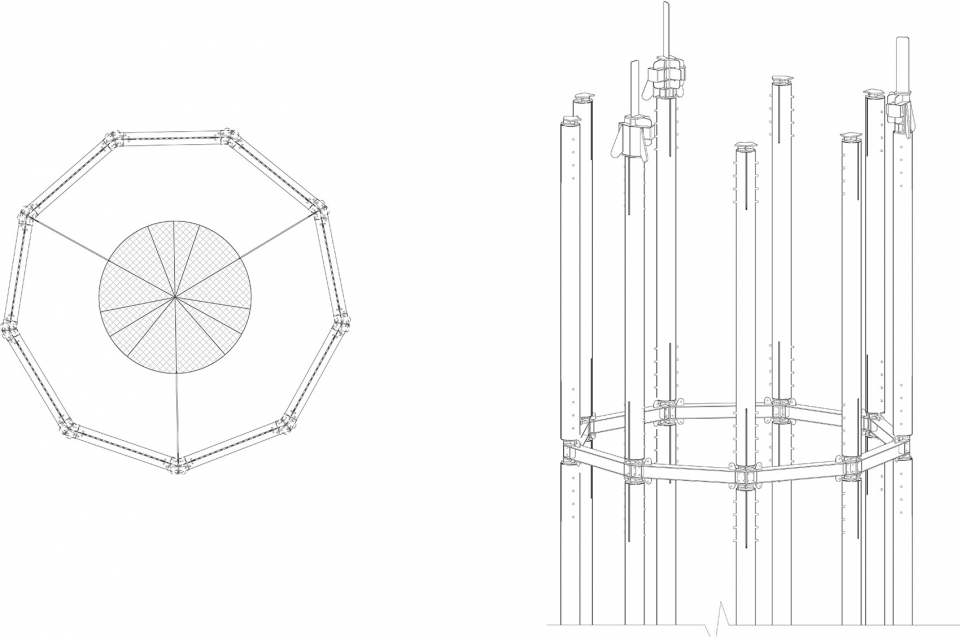 lookout tower at kralicak by hut architektury martin rajnis s r o