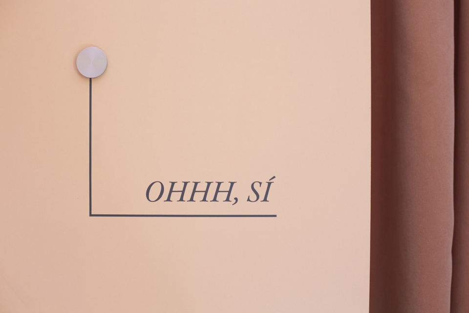 installation of when the desire lightens up by wanna one