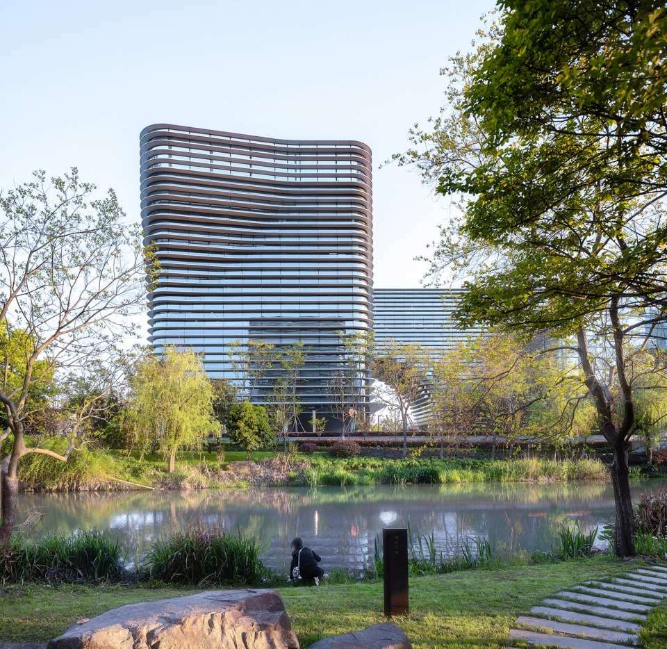 construction records of hangzhou xixi green office complex china by gad
