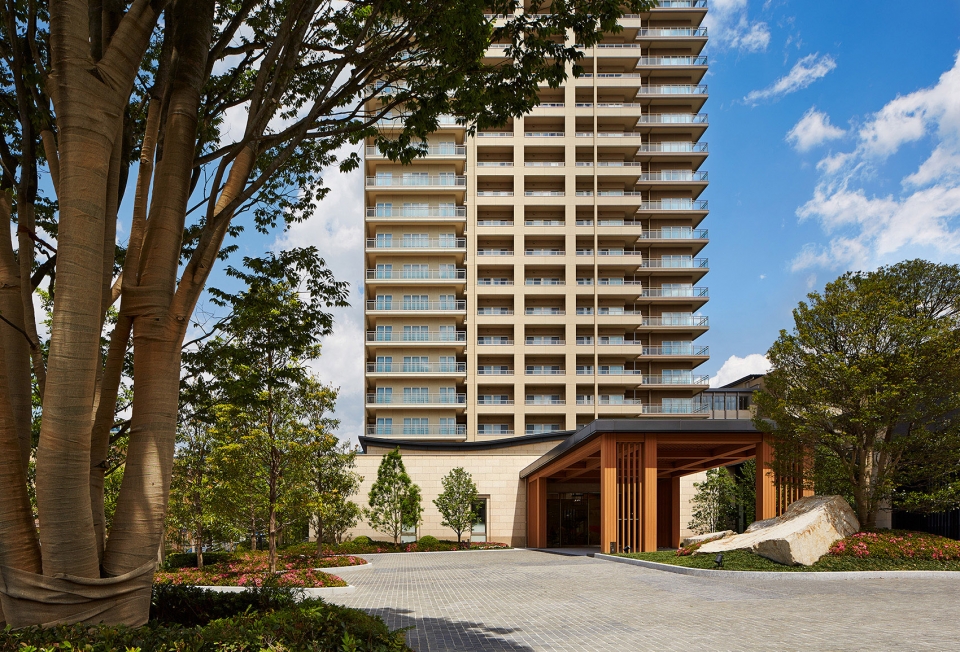 sun city kobe tower by richard beard architects