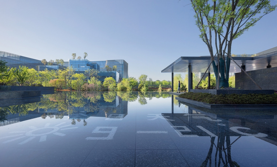 construction records of hangzhou xixi green office complex china by gad