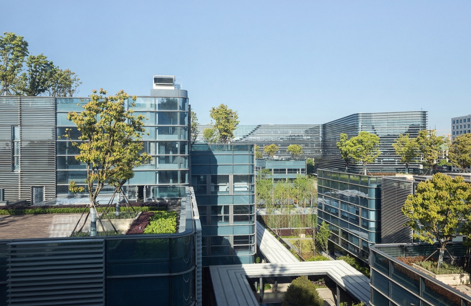 construction records of hangzhou xixi green office complex china by gad