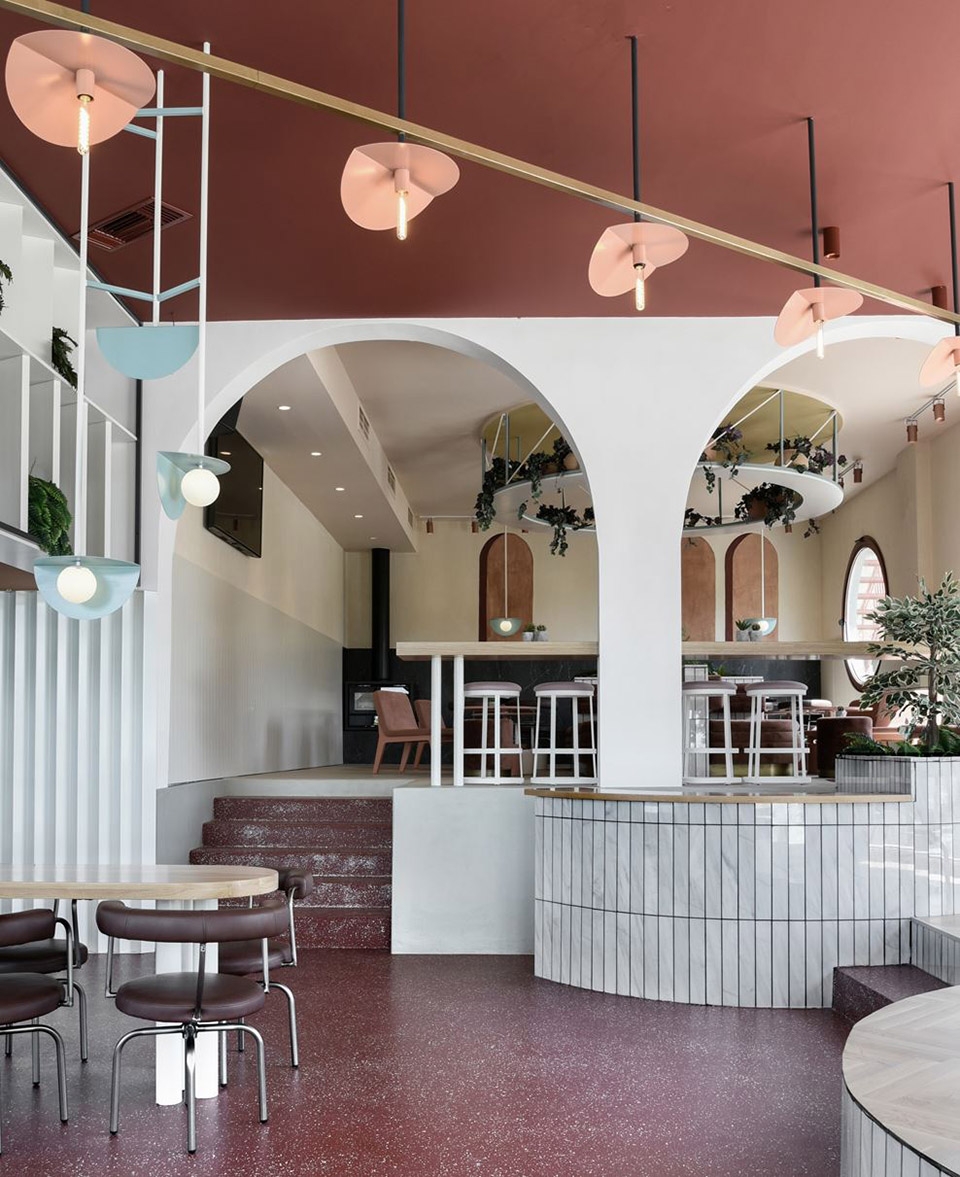 lofos bar by ark4lab of architecture