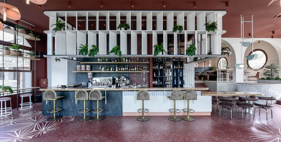 lofos bar by ark4lab of architecture