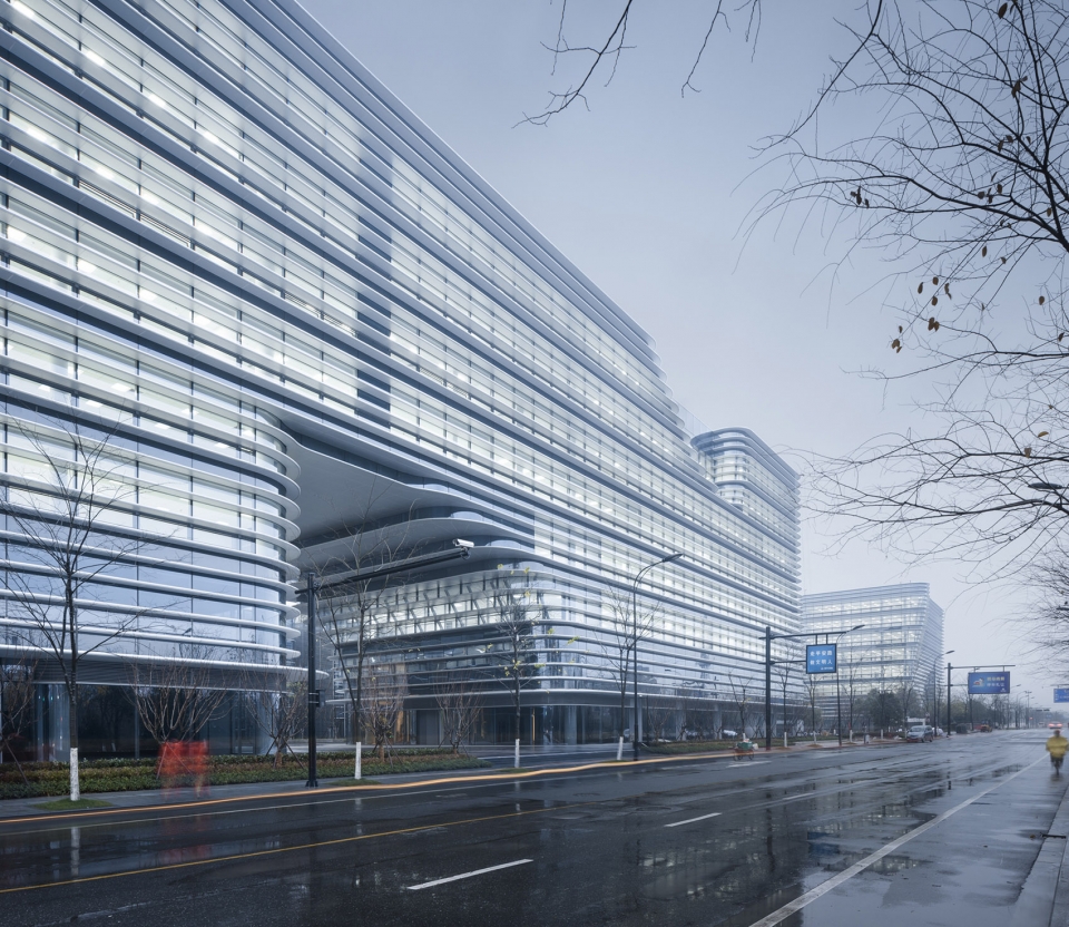 construction records of hangzhou xixi green office complex china by gad