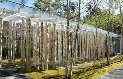 桦树苔藓教堂，日本 / 隈研吾建筑都市设计事务所