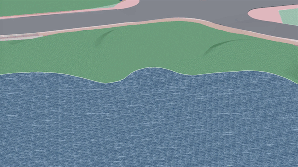 luxelakes eco city g1 art expo park china by gvl
