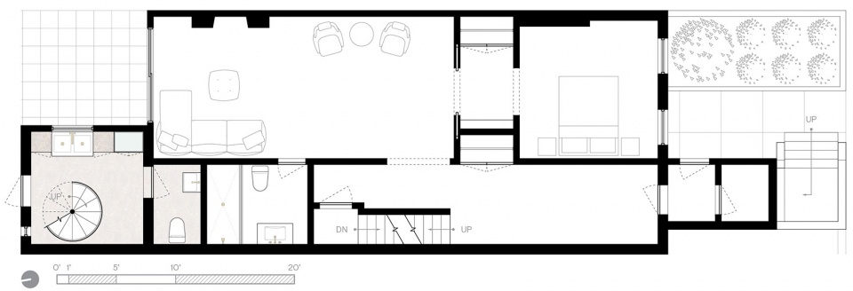 prospect lefferts garden townhouse by grt architects