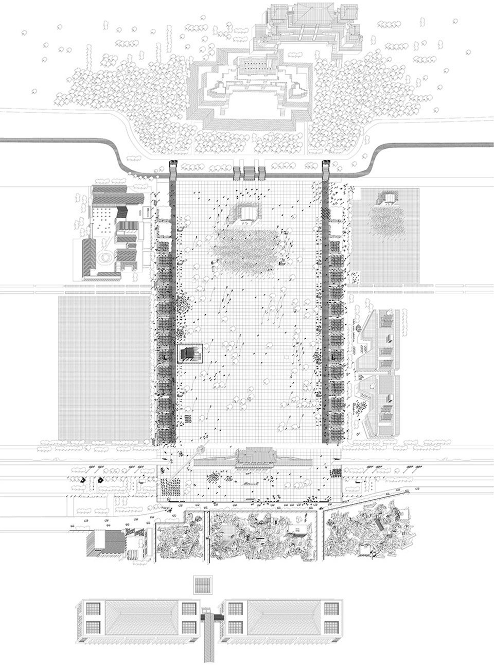 urban research the gaps of public space by monolith architects 1