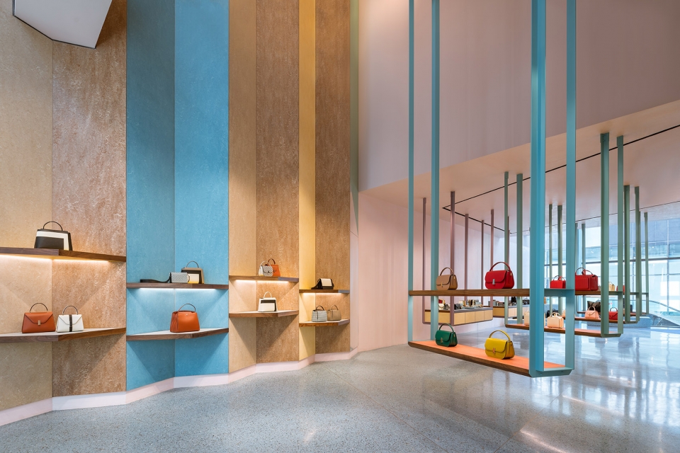 valextra beijing flagship store china by martino gamper