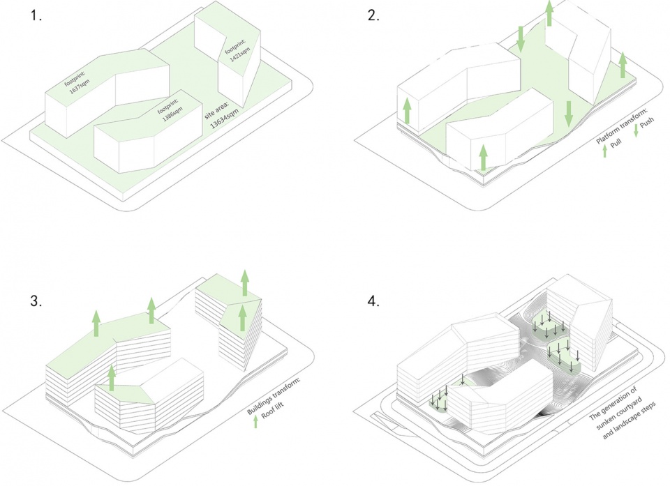 whales coming getui headquarters by lycs architecture