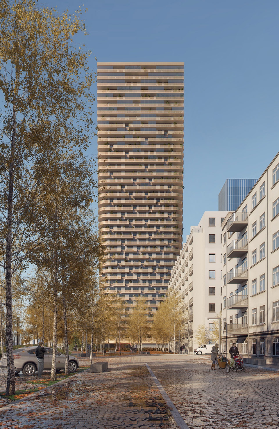 frankfurt grand central by mecanoo
