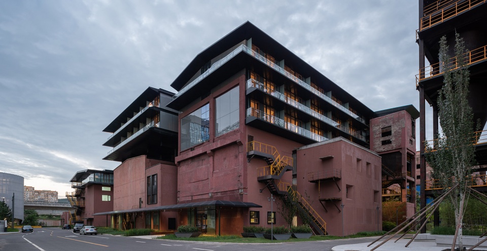 holiday inn express beijing shougang silo pavilion china by china architecture design and research group