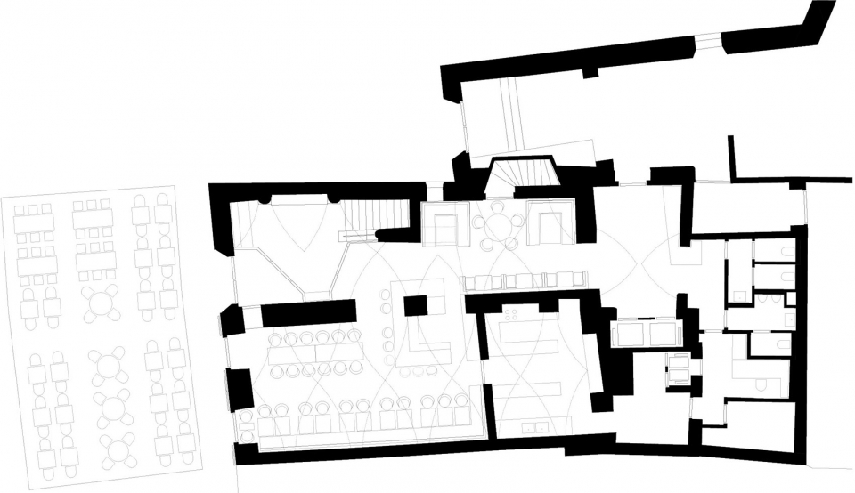 koller koller am waagplatz restaurant by behf architects