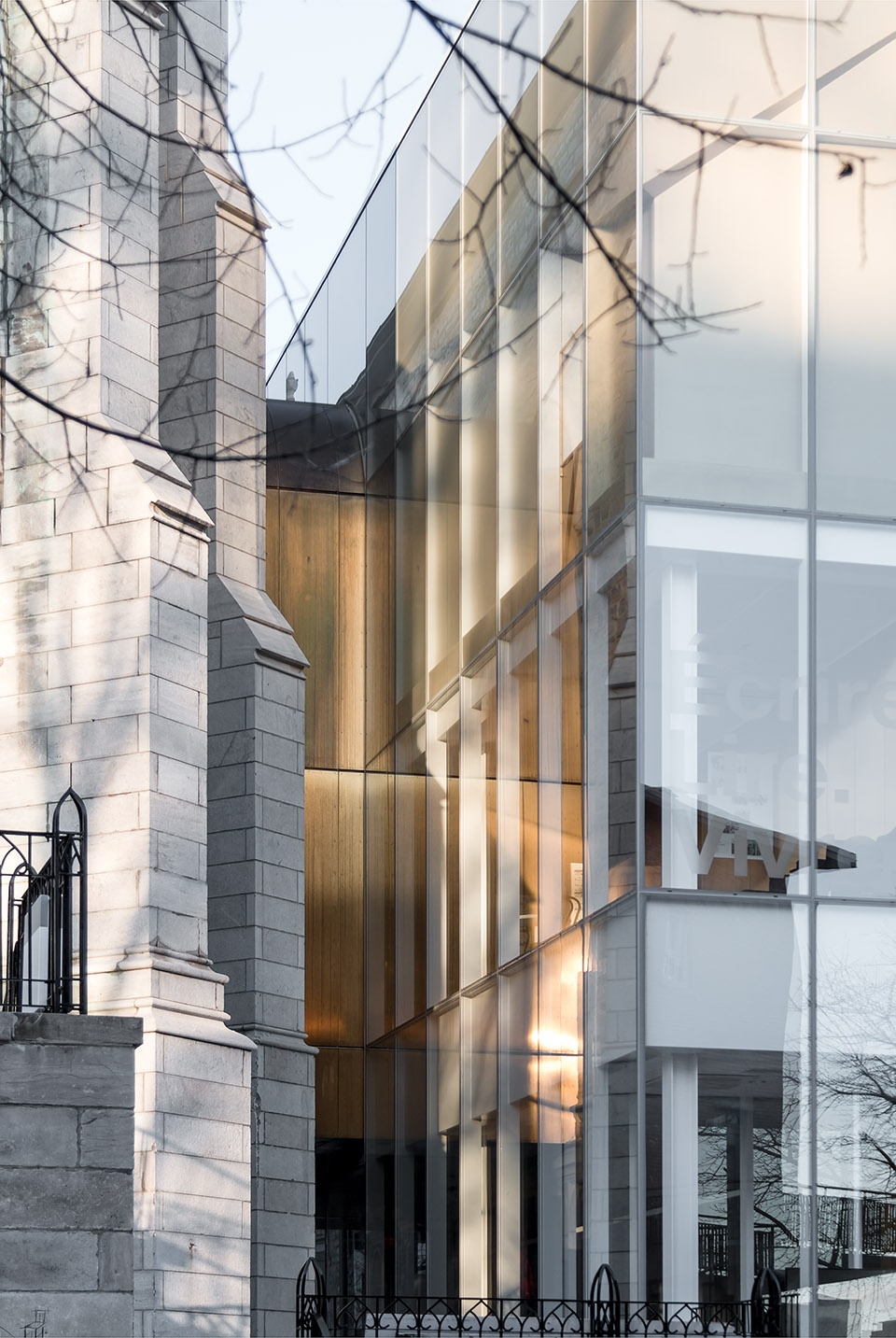 maison de la litterature house of literature by chevalier morales architectes