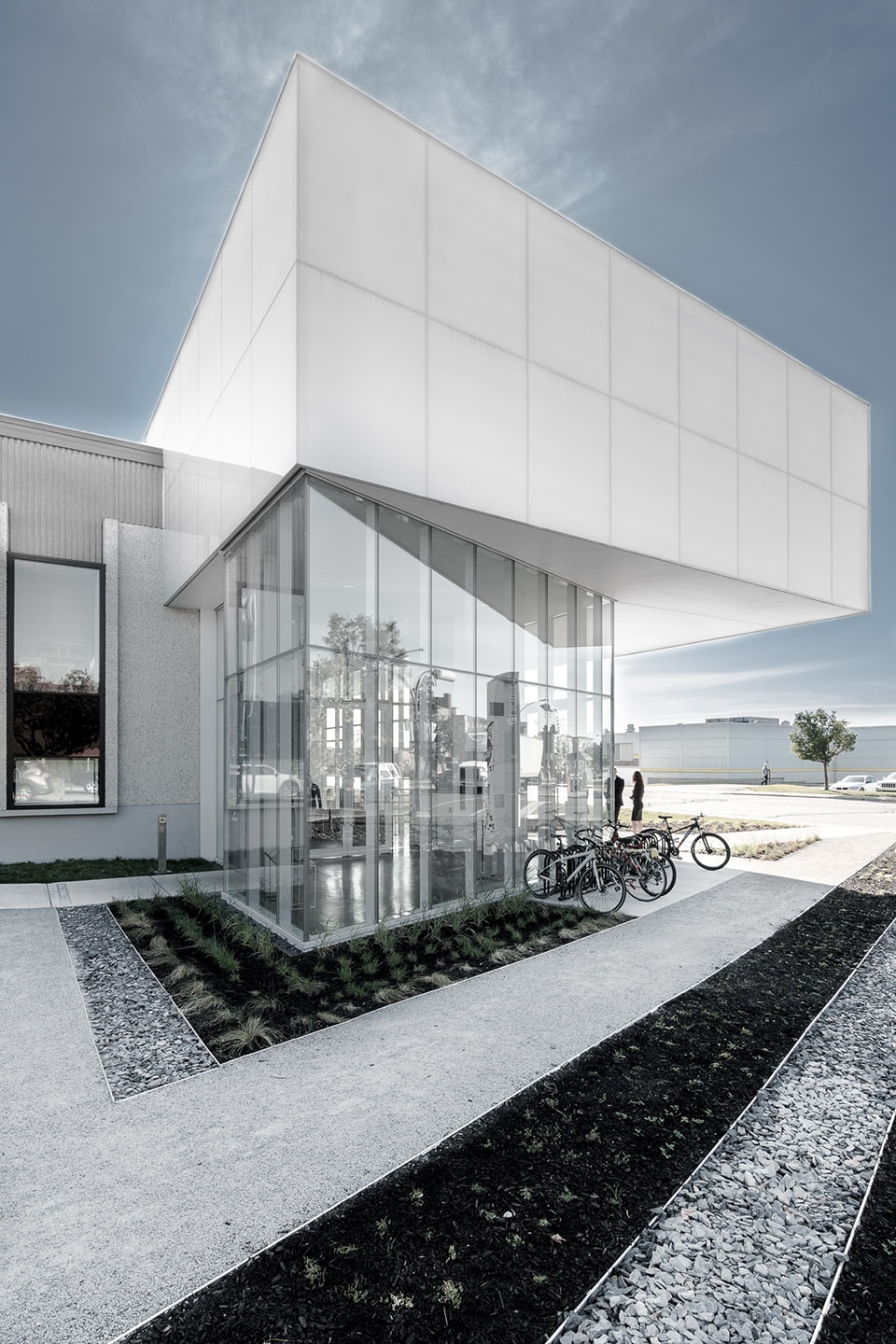 saul bellow library by chevalier morales architectes