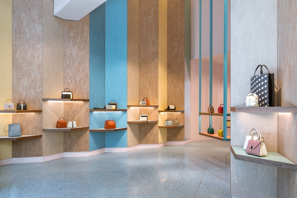 valextra beijing flagship store china by martino gamper