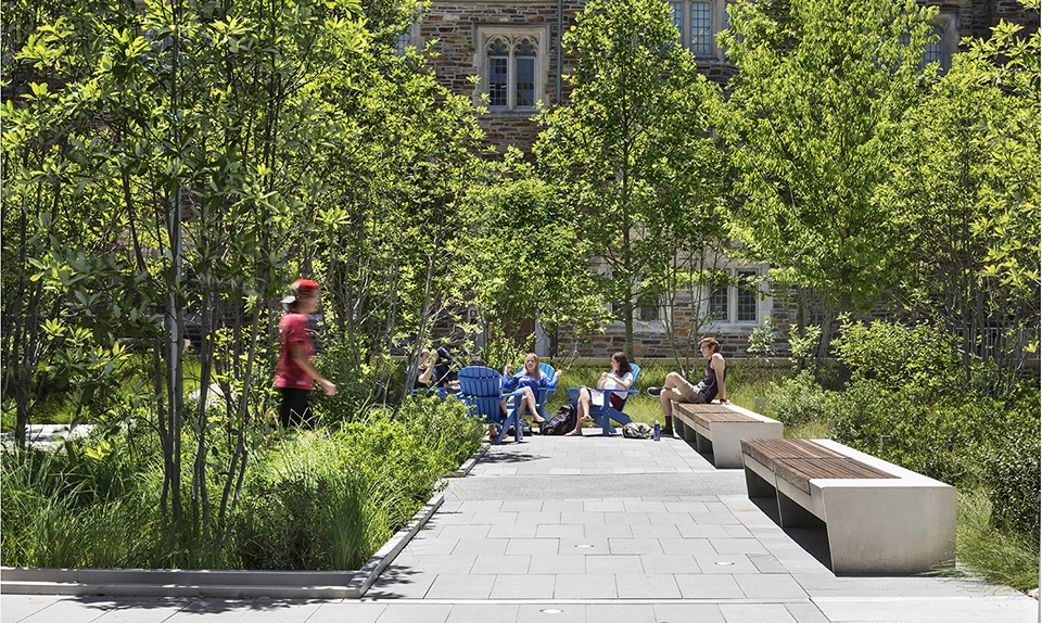 2018 asla general design award of honor:juxtaposing heritage and invention for duke universitys west campus by reed hilderbrand llc lands...