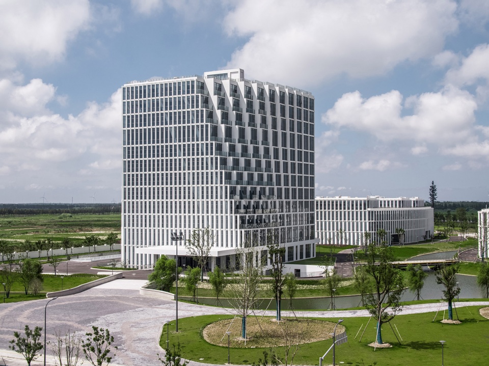 building 1 2 and 3 of shanghai chongming sports training base phase i china by atelier l