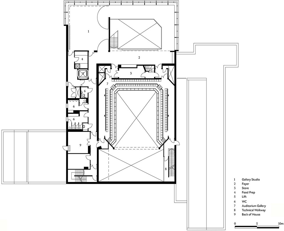 peter hall performing arts centre at the perse school by haworth tompkins
