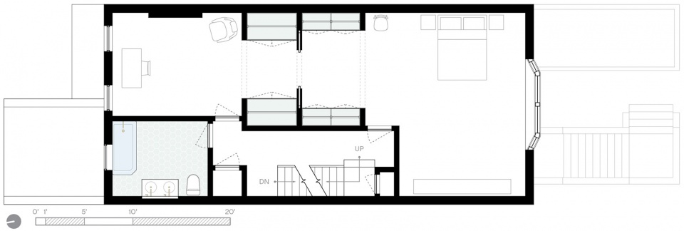 prospect lefferts garden townhouse by grt architects