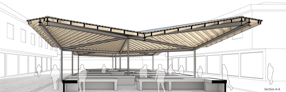 the renovation of the xiafu village farmers market china by bengo studio