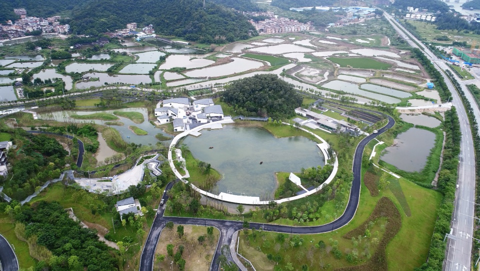 yun shang xi tang wetland resort complex china by iapa