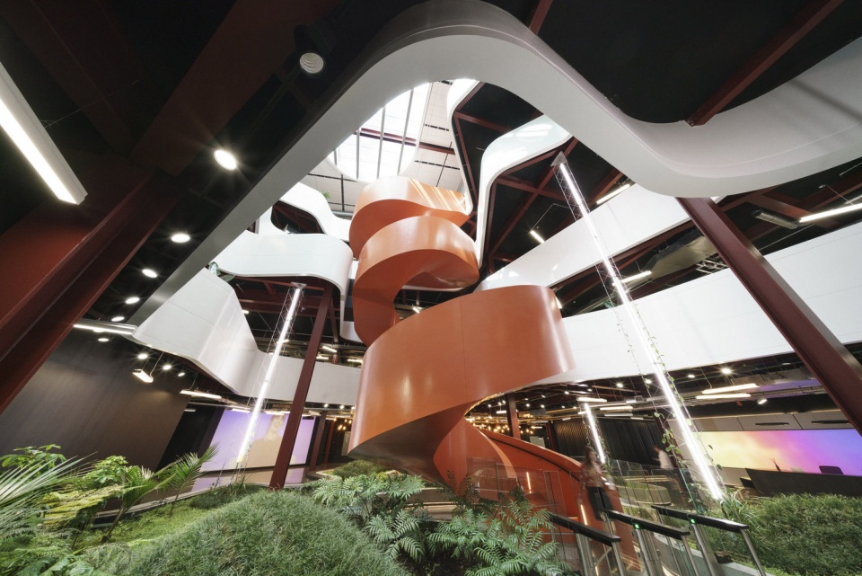 bhive smales farm by bvn and jasmax architects