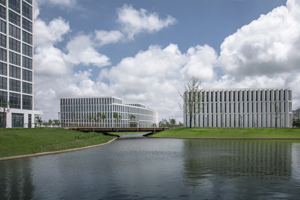 building 1 2 and 3 of shanghai chongming sports training base phase i china by atelier l