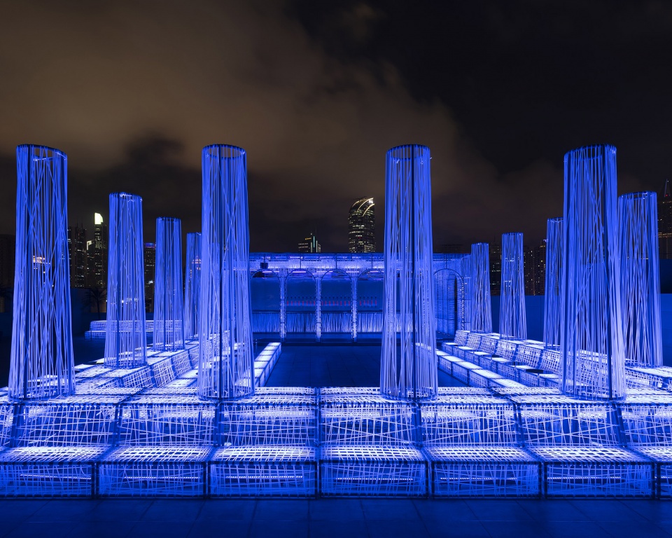 nyx rooftop club china by alberto caiola studio