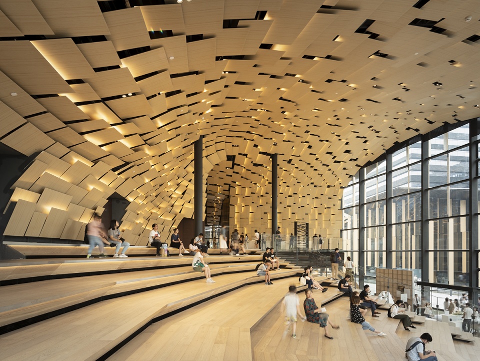 portmix shanghai china by kengo kuma and associates